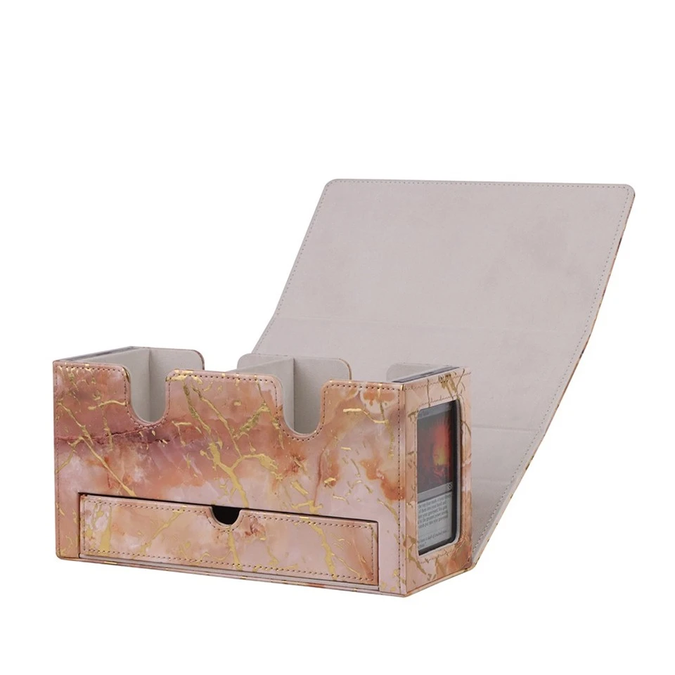 Double Card Storage Box With Dice Tray best