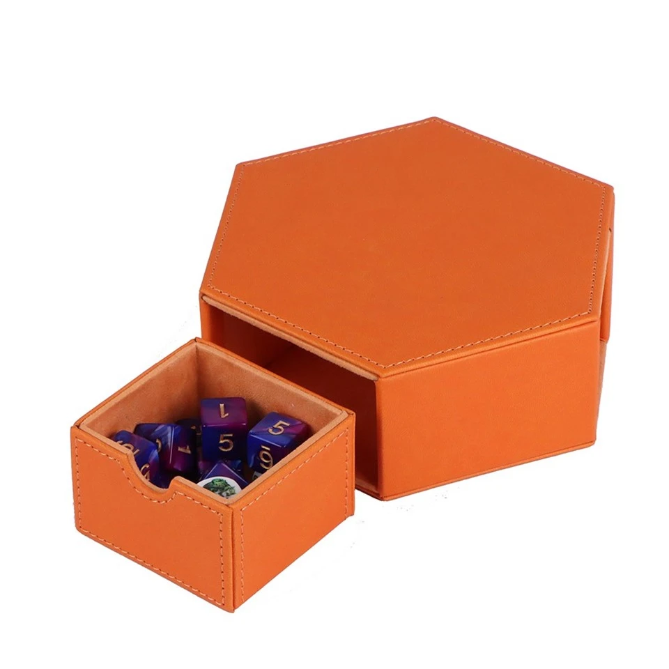 Leather Table Games Dice Box