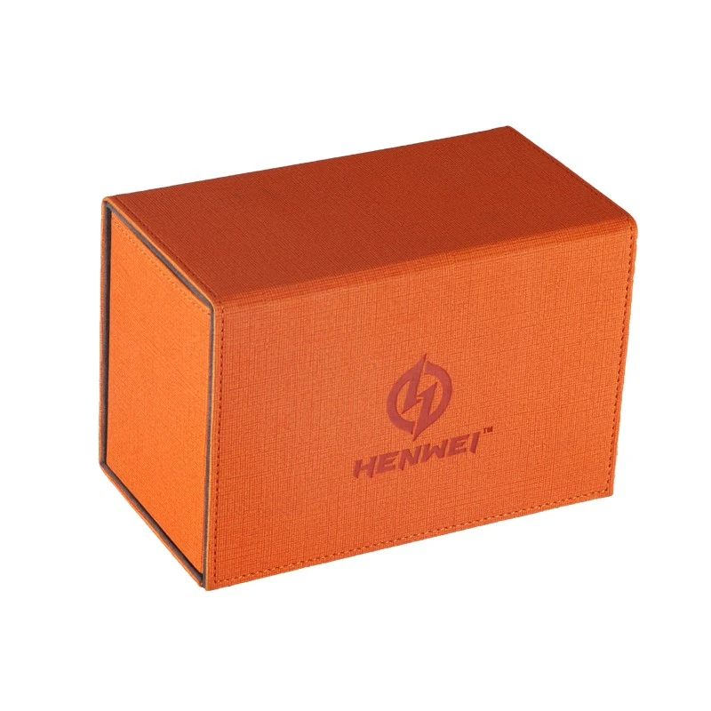 Leather Tcg Cards Storage Box